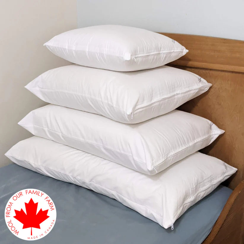 Canadian Revolution Wool Pillow