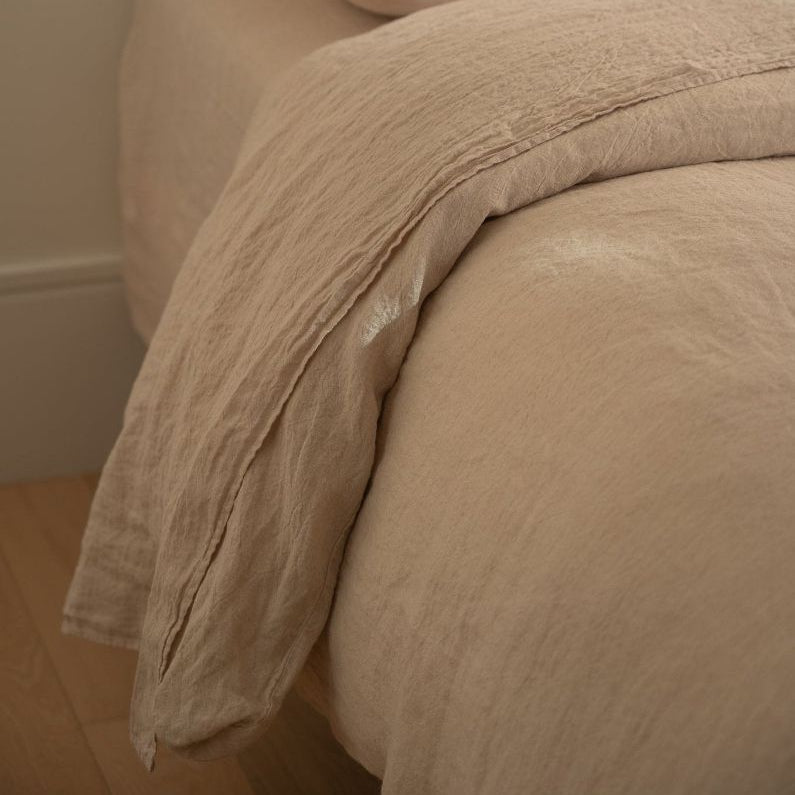 Sömn Linen Flat Sheet — product gallery image 12