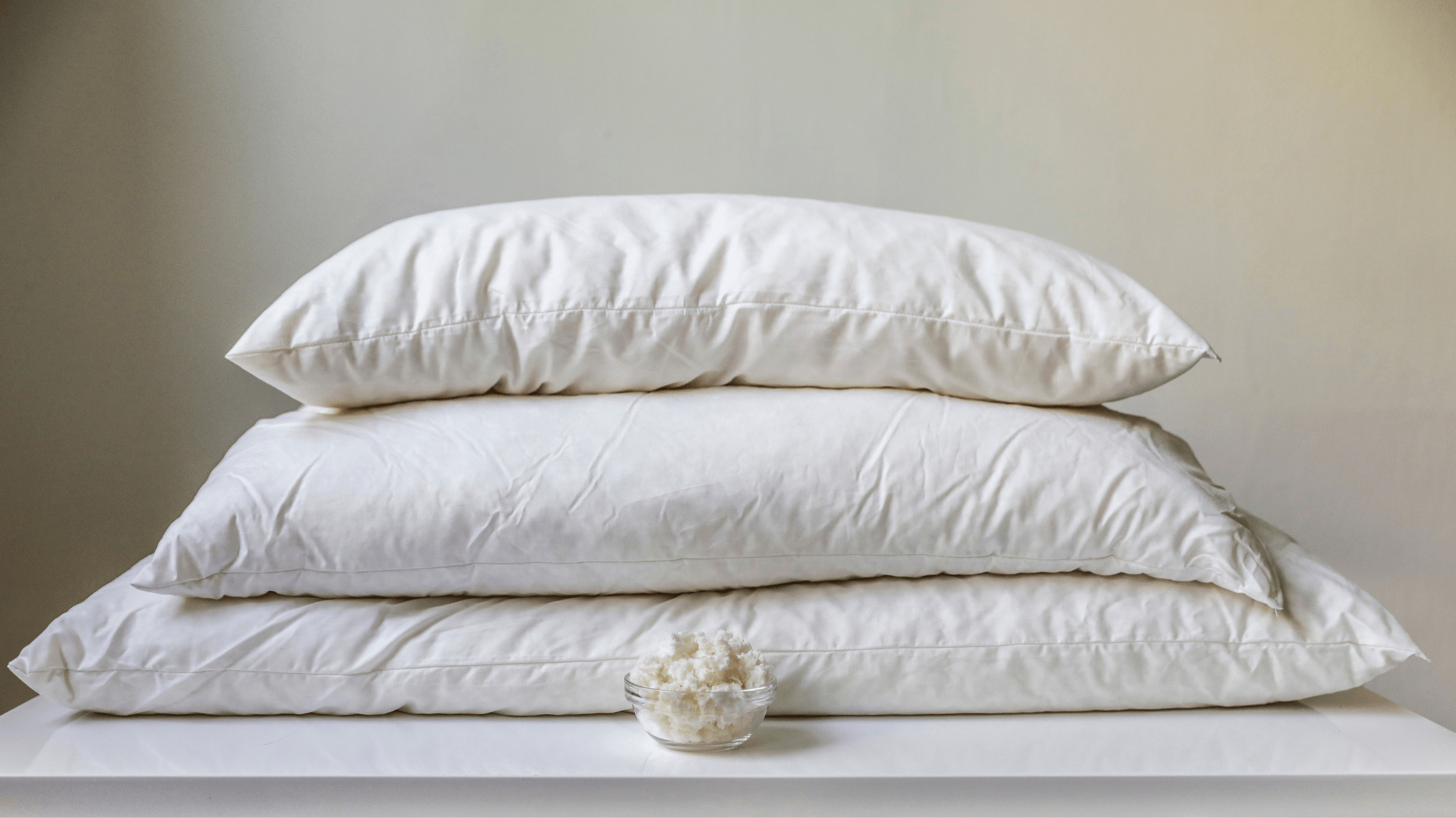 Organic Chipped Latex Pillow - Adjustable fill