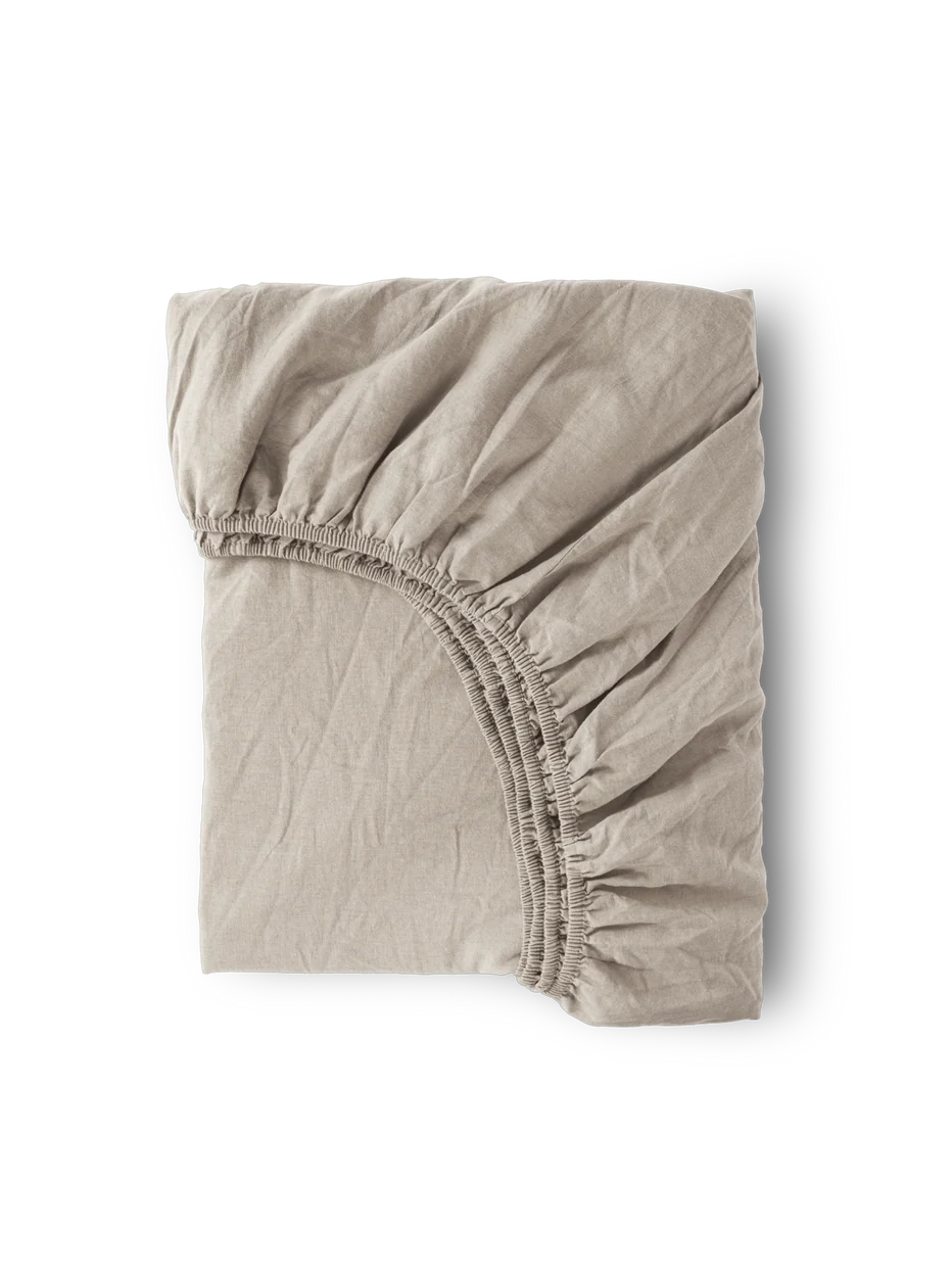 Wilet Linen Cotton Fitted Sheet