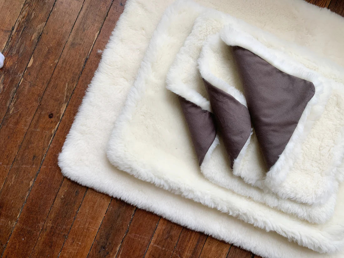 Soul Comfort Sheepskin - Sheep Wool Pet Mats