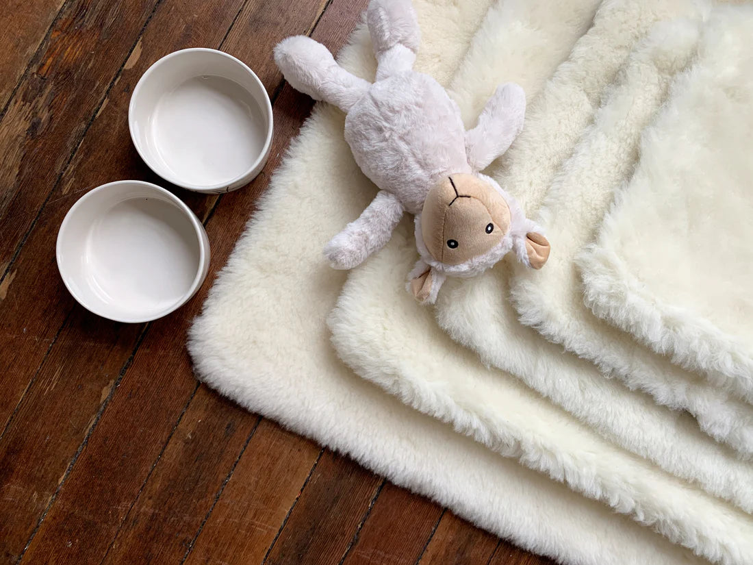 Soul Comfort Sheepskin - Sheep Wool Pet Mats