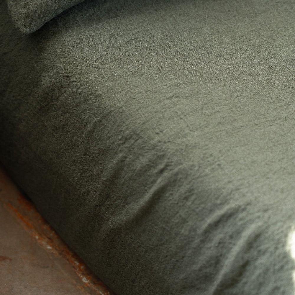 Sömn Linen Fitted Sheet — product gallery image 3