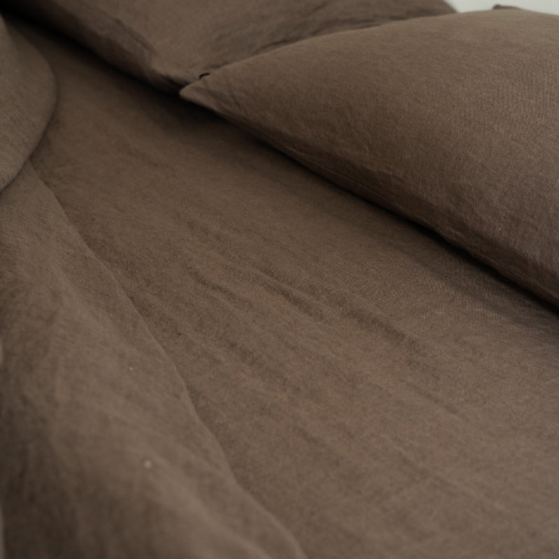 Sömn Linen Fitted Sheet — product gallery image 1