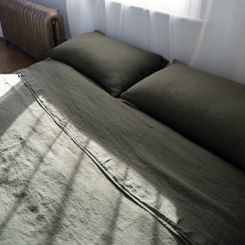 Sömn Linen Flat Sheet — product gallery image 4