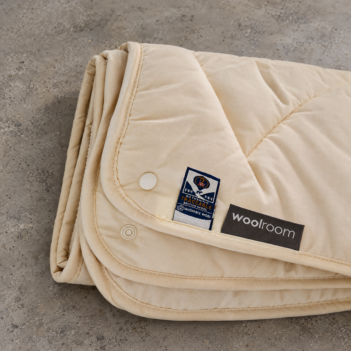 Woolroom Deluxe Washable 3-in-1 Wool Duvet - All Season