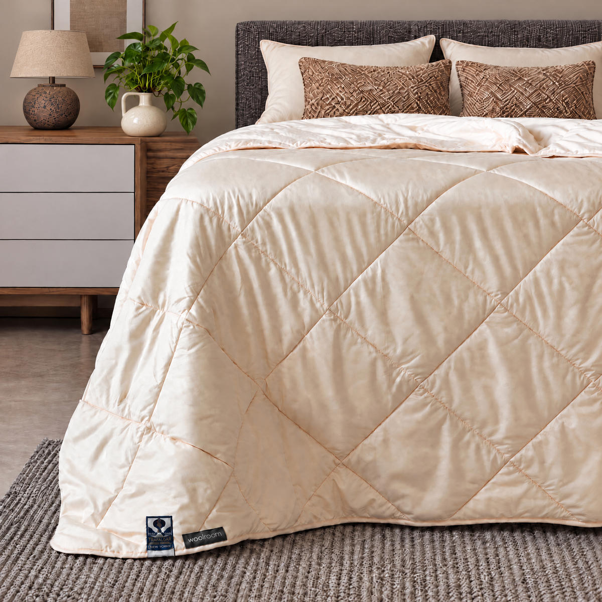 Woolroom Deluxe Washable 3-in-1 Wool Duvet - All Season