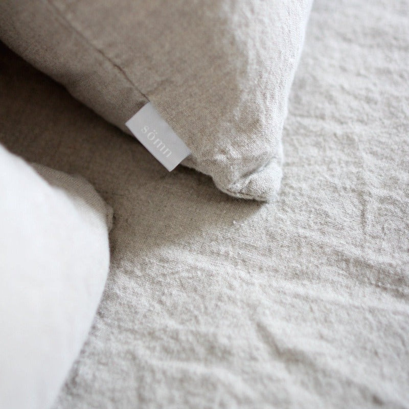 Sömn Linen Fitted Sheet — product gallery image 2