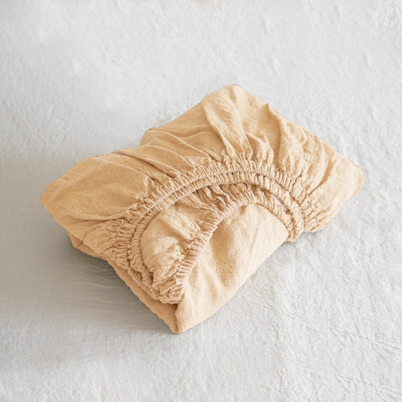 Sömn Linen Fitted Sheet — product gallery image 27