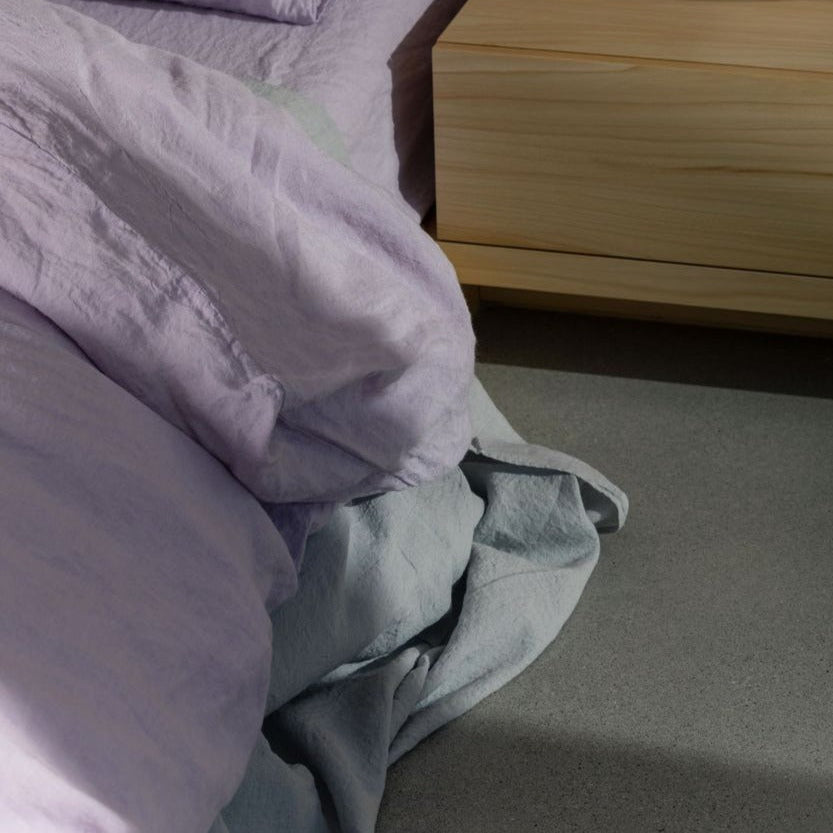 Sömn Linen Flat Sheet — product gallery image 9