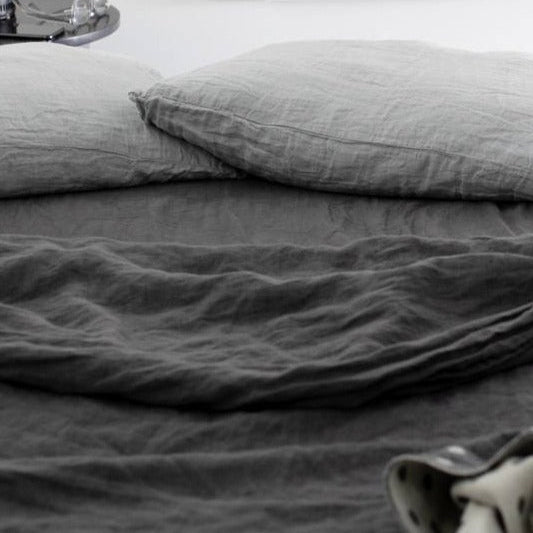 Sömn Linen Flat Sheet — product gallery image 11
