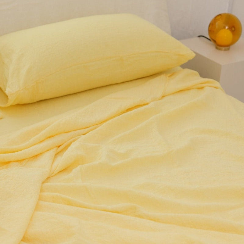 Sömn Linen Flat Sheet — product gallery image 16